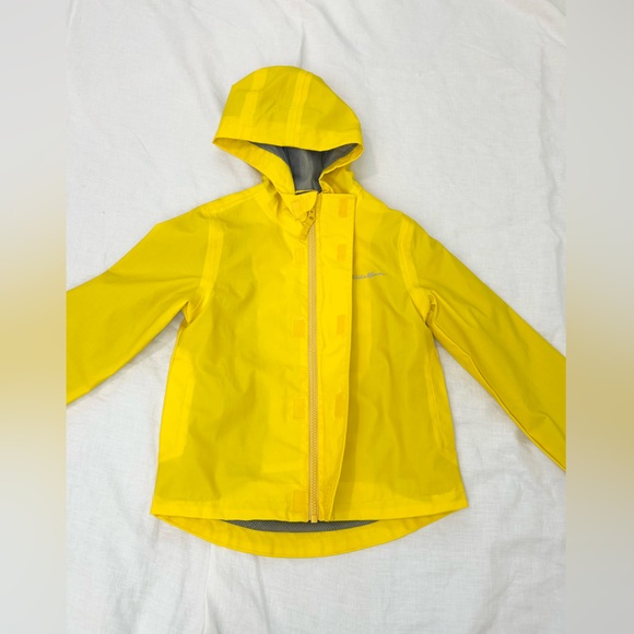 Eddie Bauer Kids' Yellow Rain Slicker - Picture 3 of 10